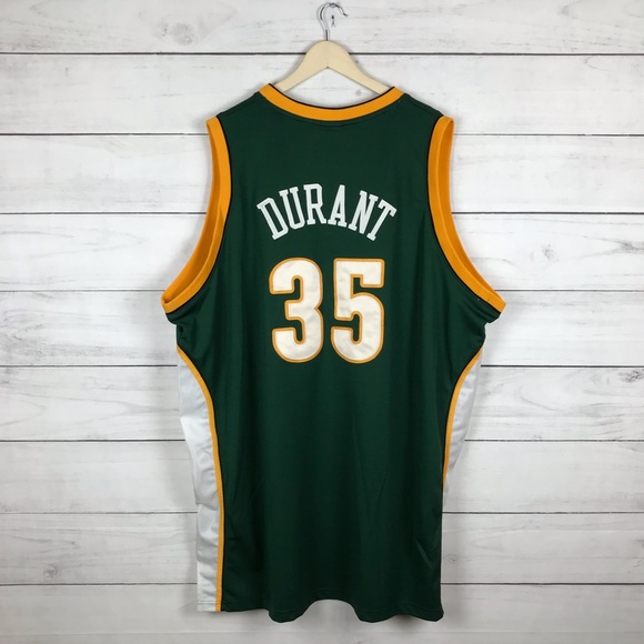 Adidas x Seattle Supersonic Kevin Durant NBA Jersey - Picture 2 of 6